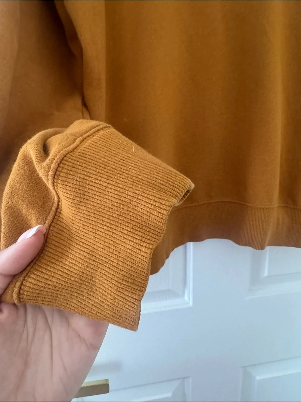 The North Face Men’s Pullover Hoodie in Mustard Color